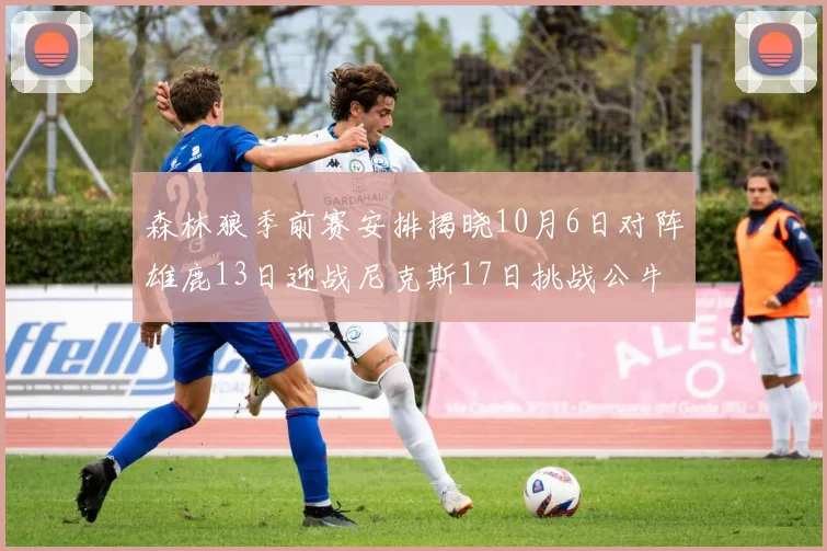 森林狼季前赛安排揭晓10月6日对阵雄鹿13日迎战尼克斯17日挑战公牛